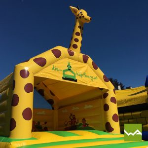 Hüpfburg Giraffe